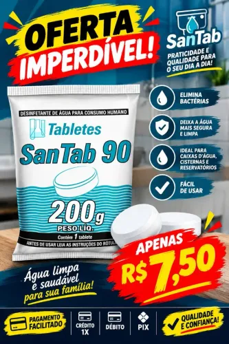 Pastilha cloro 200g