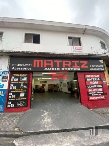 Salão à venda por R$ 728.000,00 - Jardim do Estádio - Santo André/SP