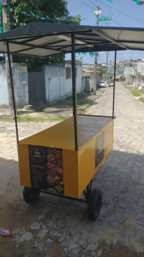 Vendo barraca de inox