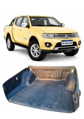 Protetor Caçamba Baixa Mitsubishi L200 Triton 2008 A 2016