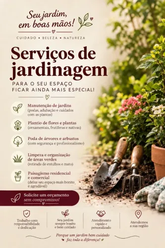 Serviço de jardinagem