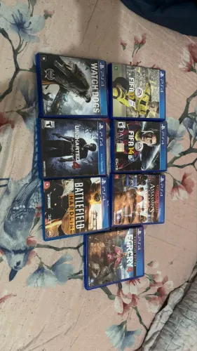 Jogos Mídia Física de PS4