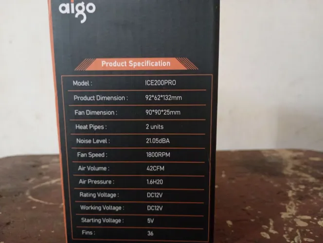 Aigo cooler ice200 pro