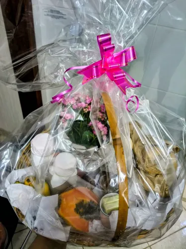 Cesta de café, cesta de presente
