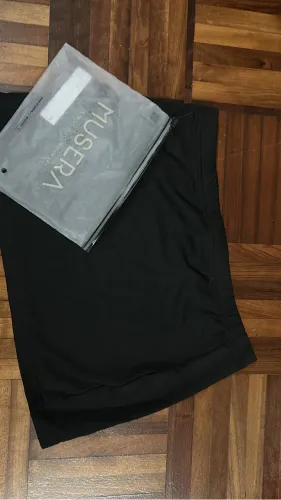 MINI SAIA PRETA NOVA MUSERA