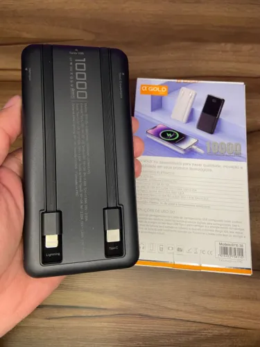 Carregador Portátil Power Bank 10000Ah BTE-35 A?Gold an2