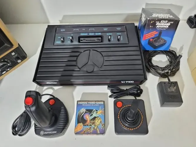 Atari Dismac Video Game VJ 9100 Funcionando