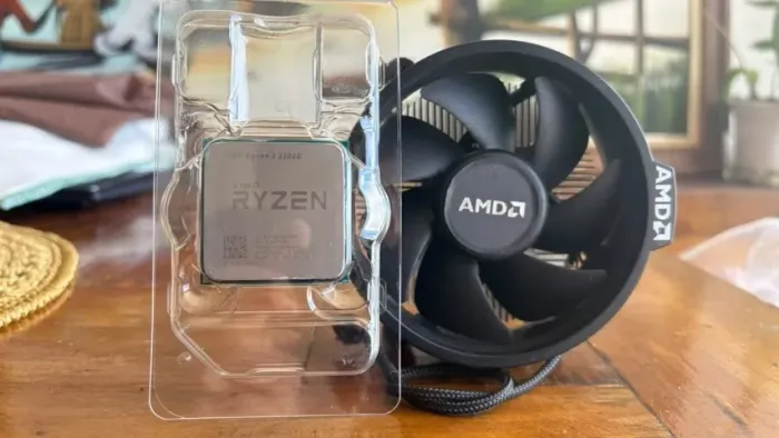 Processador AMD Ryzen 3 3200G AM4 + Cooler - Vídeo integrado