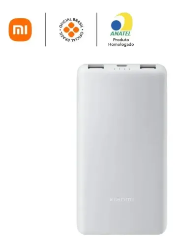 Power Bank Xiaomi 10.000 mAh 22.5W - Carga Rápida Usb-c