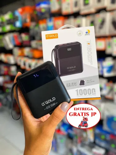 CARREGADOR PORTÁTIL DE BOLSO GOLD BTE-48 10.000 MAH