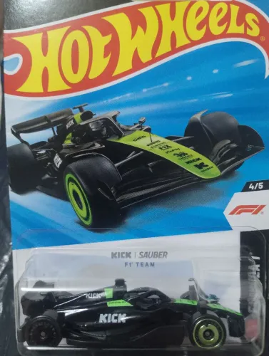 Miniatura HOT WHEELS FORMULA 1 KICK SAUBER - Escala 1:64