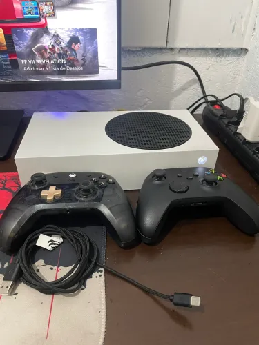 Xbox séries s vendo avalio trocas 