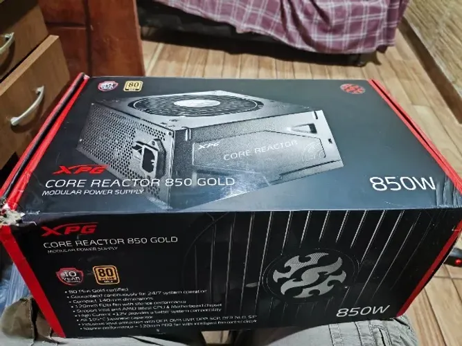Fonte full modular XPG Core Reactor 850w 80plus gold