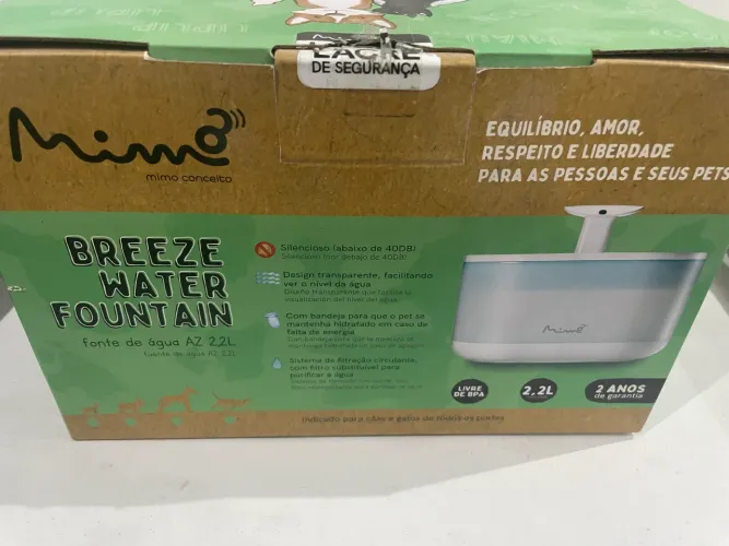 Bebedouro para cães e gatos  elétrico 