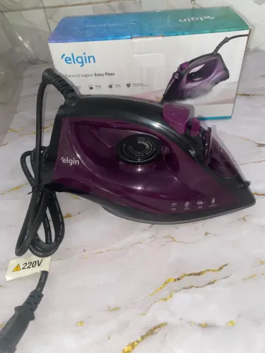 Ferro de passa a vapor Elton roxo lançamento