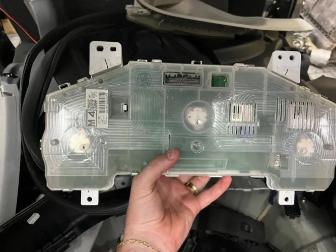 Painel de instrumentos do Honda fit 2009 até 2014 manual original