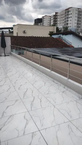 Corrimão em aço inox