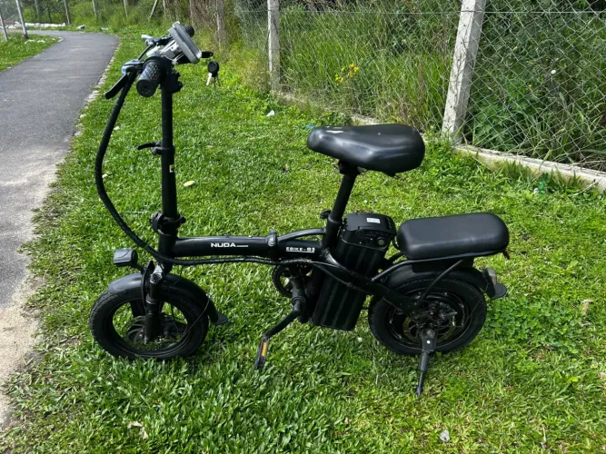 Bicicleta Elétrica Dobrável 