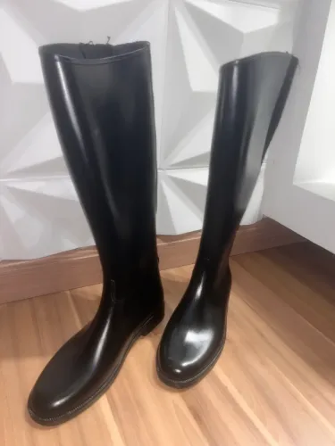 Bota Hipismo Equitação de Borracha marca Instep