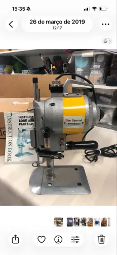 Máquina de Corte de Tecido Sun Special 5'' 370W 5 Polegadas