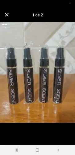 Perfume silver scent 30 ml por 30 reais  entrego nas estações 