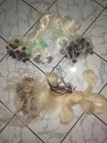 Produtos de pescaria galões e tarrafa 
