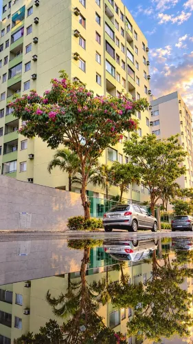 APARTAMENTO 3 QUARTOS COM SUÍTE, VARANDA E VAGA COBERTA