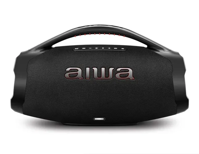 Caixa de som Aiwa AWF207BT 900 watts P.M.P.O com Bluetooth  Auxiliar USB - Pret