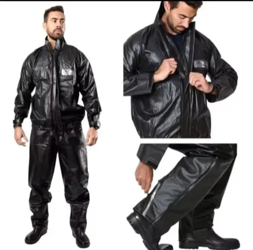 Capa de chuva ( jaqueta+calça ) Tamanhos : GG - EXG - EXGG e G (Nova de fábrica )