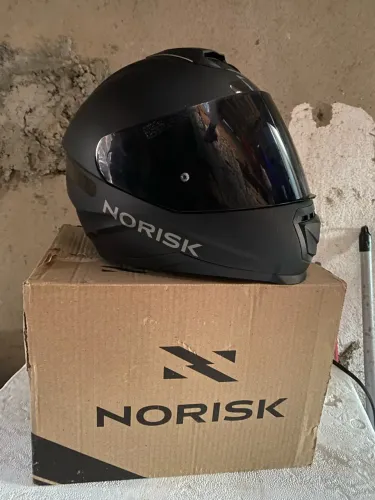 Capacete Razor Norisk Preto Fosco