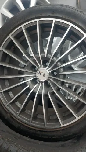 JoJogo de rodas aro 17 furação 5x100 com pneus 215/45