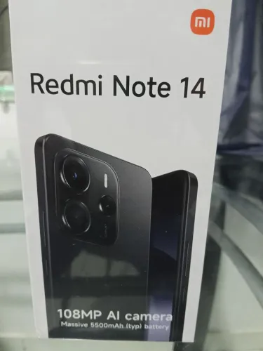 Lacrado Redmi note 14 azul