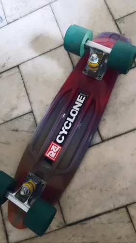 Skate + kit proteção + chave T