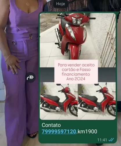 Moto Honda 125 super conservada 