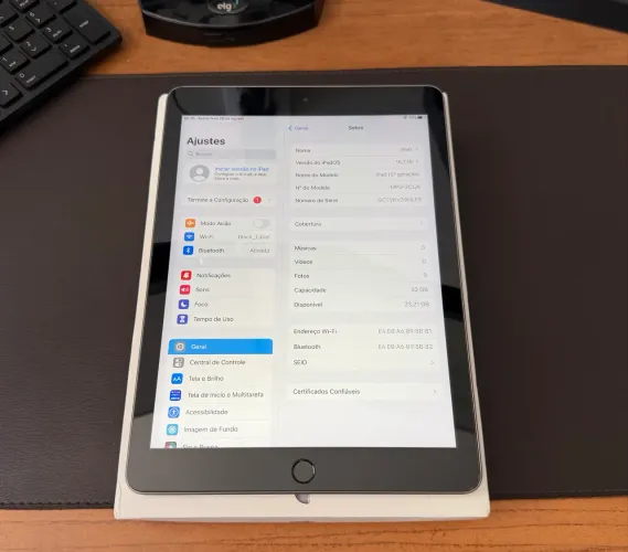 iPad 5ª Geração 32 GB novo