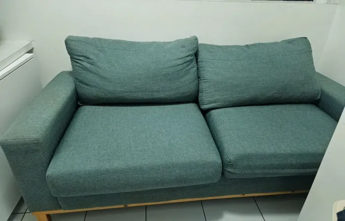 Sofá verde 