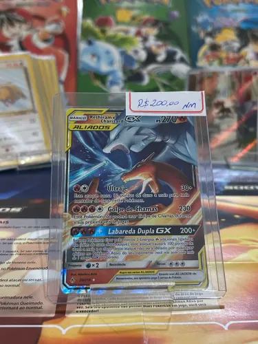 Carta Reshiram e Charizard GX 20/214