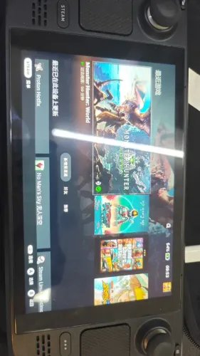 STEAM DECK 512GB+ SSD 1TB COM STEAMOS/WINDOWS