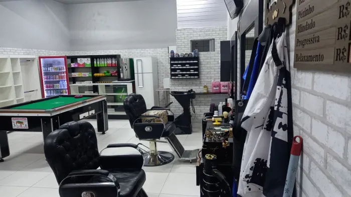 Passo ponto barbearia completo com cliente 