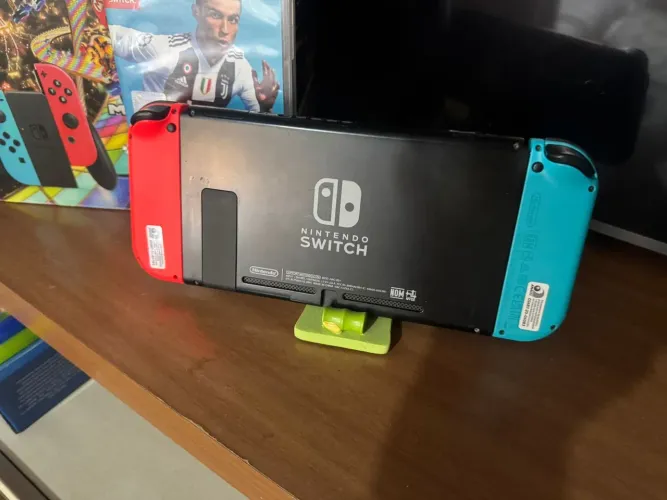 NINTENDO SWITCH COMPLETO NA CAIXA