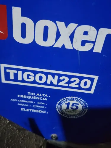 Máquina de solda tig tigon 220 alta frequência