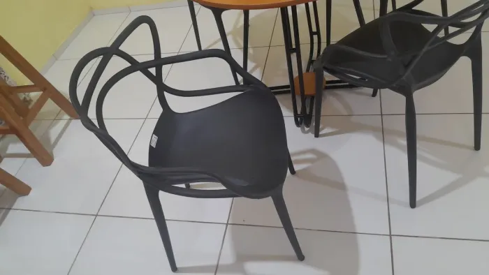 4 CADEIRAS ALEGRA PRETA
