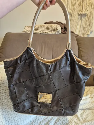 Bolsa de couro Carmen Steffens