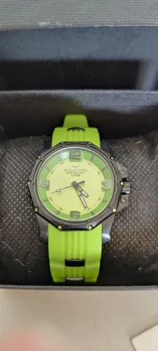 Relógio Suíço AQUASWISS Quartzo Unissex Caixa 34mm