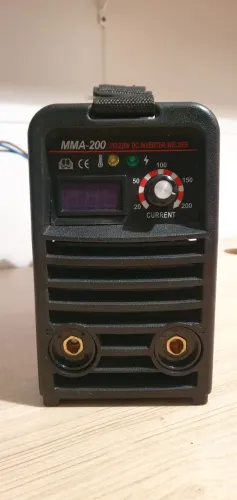 Maquina de Solda MMA200 Bivolt 110V/220V com acessórios