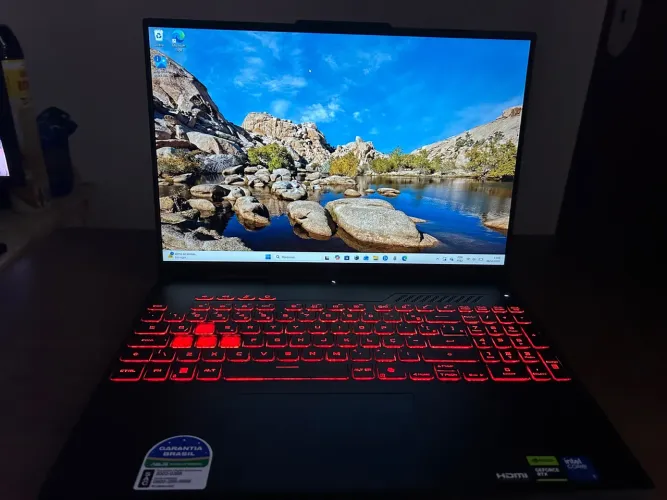 Notebook ASUS TUF Gaming F16 Intel Core 5, RTX 3050, 16 GB, 512 GB SSD, W11 Home,Tela 16.0