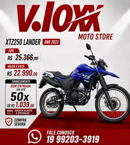YAMAHA XTZ 250 LANDER 2023/2023