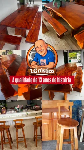 Mesas rústicas