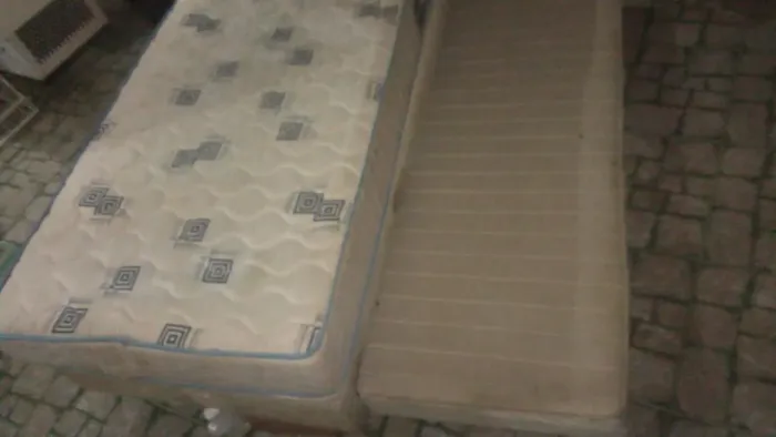 Cama box de solteiro bicama