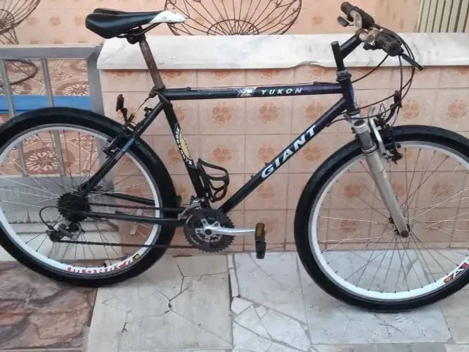 Bicicleta giante aro 26 com grupo chimano